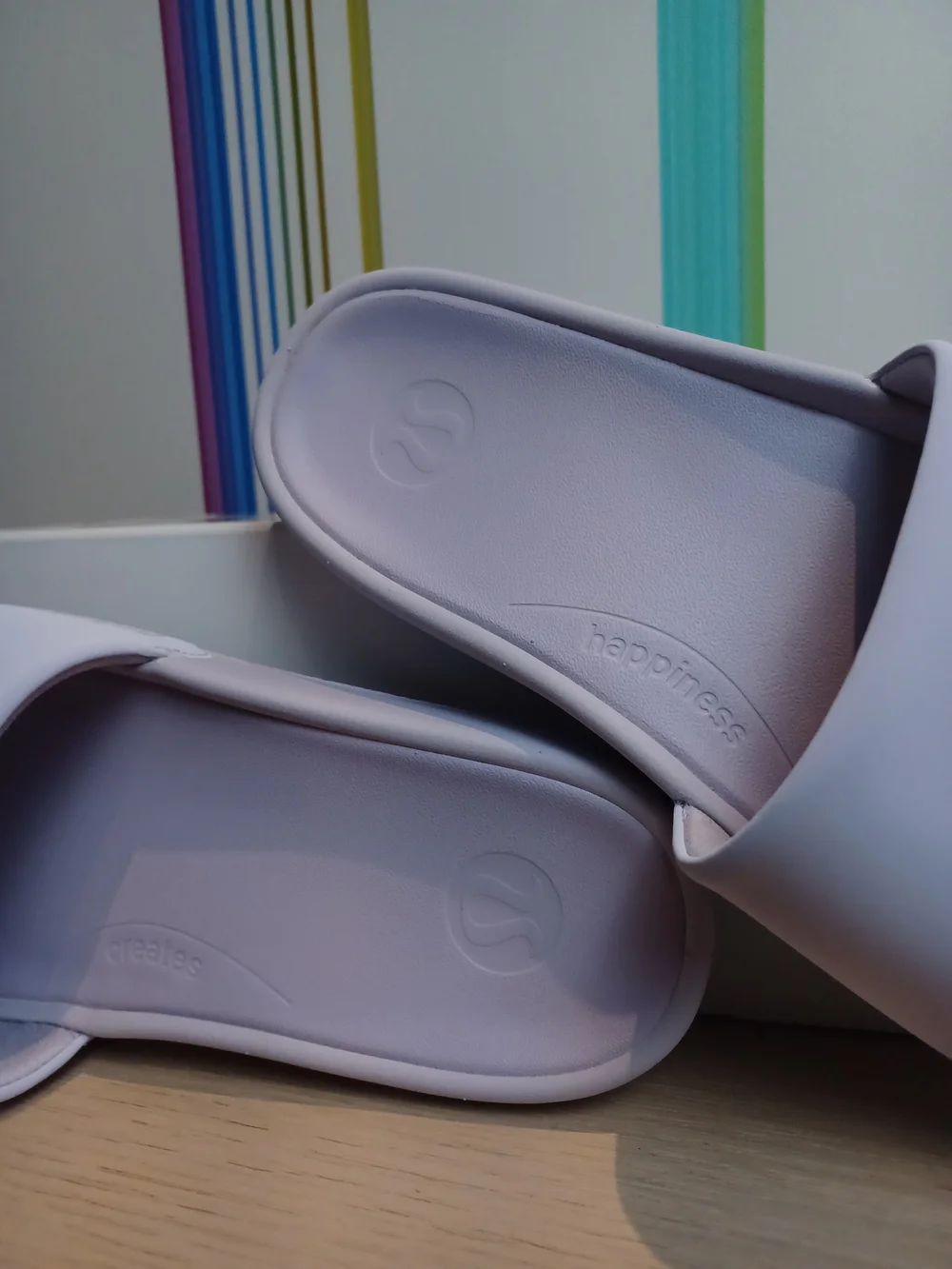 Luluemon Women's Restfeel Slide in BSFL/BSFL